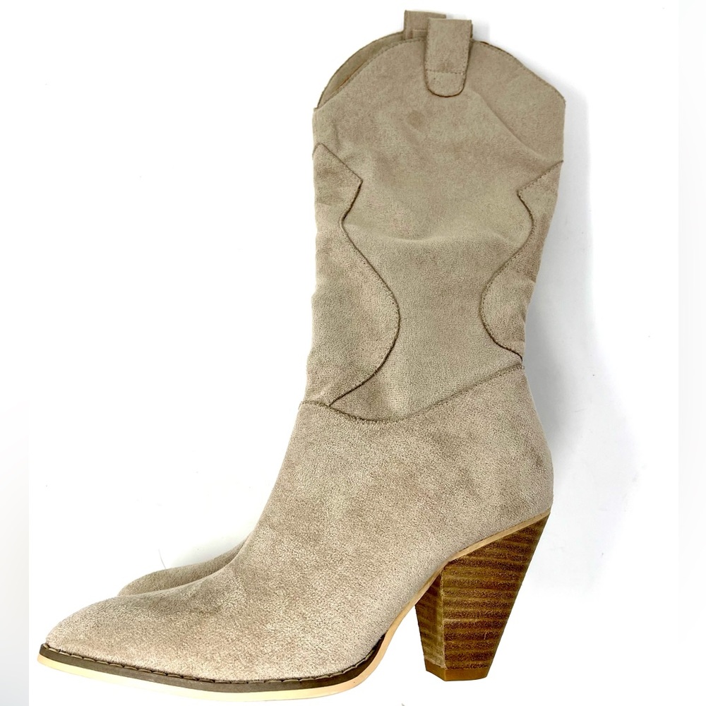 Vici suede western boots